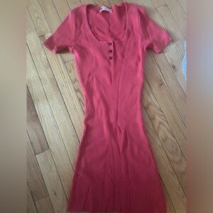 Urban Outfitters Coral Summer Dress